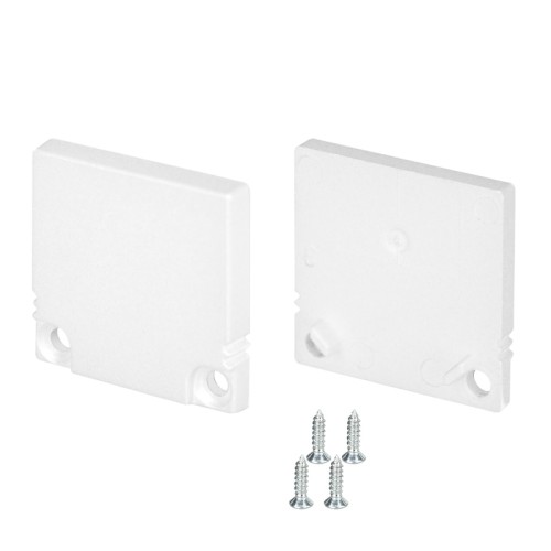 Заглушка SL-SLIM20-H20 WHITE глухая  (Arlight, Пластик) 