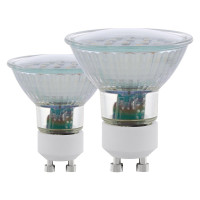 Лампа светодиодная Eglo GU10 5W 3000K прозрачная 11537