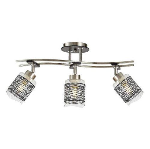 Потолочная люстра IMEX MD.78272-3-S CH+BK 