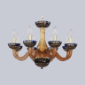 Подвесная люстра Bohemia Ivele 1308/8/195 G Am/Amber-Blue/H-1J - Подвесная люстра Bohemia Ivele 1308/8/195 G Am/Amber-Blue/H-1J