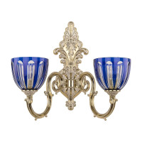  - Бра Bohemia Ivele 7203B15/2/210 GW P1 U Clear-Blue/H-1H
