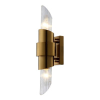  - Бра Crystal Lux Justo AP2 Brass