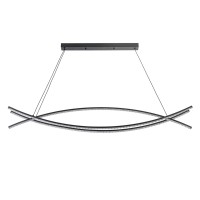  - Подвесной светильник LED4U L8630-1200 BK