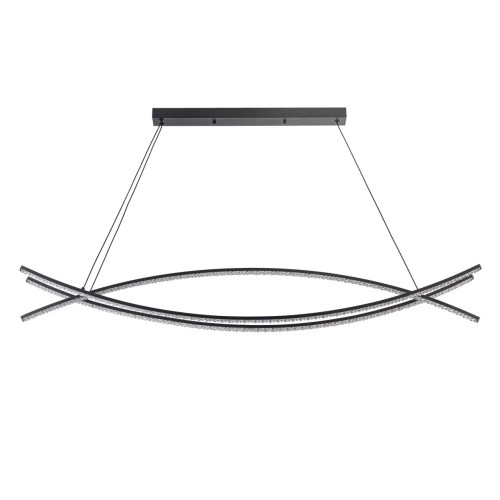 Подвесной светильник LED4U L8630-1200 BK 