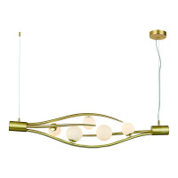  - Подвесная люстра Indigo Flusso 11025/5P Gold V000230