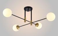  - Потолочная люстра Crystal Lux Fidel PL4 Black