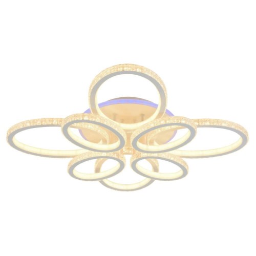Потолочная светодиодная люстра Profit Light 8033/4+4 WHT 