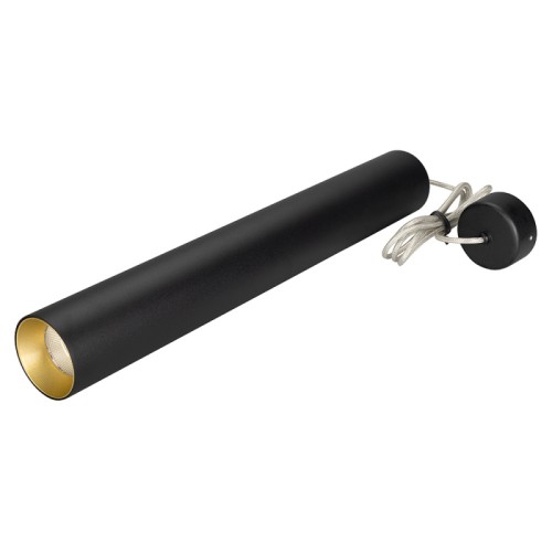 Светильник SP-POLO-HANG-LONG450-R65-8W White5000 (BK-GD, 40 deg) (Arlight, IP20 Металл, 3 года) Подвесной светильник 8Вт, черный круглый корпус, цветная вставка, металл.
Цвет свечения БЕЛЫЙ 5000K, св.поток 570лм, CRI(Ra)>80, угол 40°. Размер Ø65x450мм, встроенный драйвер PRI:220-240VAC, SEC:DC 200mA 30-43V 8Вт.