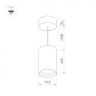 Светильник SP-POLO-HANG-LONG450-R65-8W White5000 (BK-GD, 40 deg) (Arlight, IP20 Металл, 3 года) - Светильник SP-POLO-HANG-LONG450-R65-8W White5000 (BK-GD, 40 deg) (Arlight, IP20 Металл, 3 года)