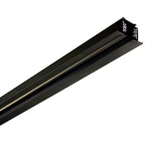 Шинопровод трехфазный Ideal Lux Link Trim Profile 2000 Mm Bk On-Off 188027 