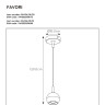 Подвесной светильник Lucide Favori 09434/01/30 - Подвесной светильник Lucide Favori 09434/01/30