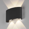 Уличный настенный светодиодный светильник Elektrostandard 1555 Techno Led черный 4690389068379 - Уличный настенный светодиодный светильник Elektrostandard 1555 Techno Led черный 4690389068379
