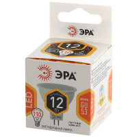  - Лампа светодиодная ЭРА GU5.3 12W 2700K матовая LED MR16-12W-827-GU5.3 Б0040887