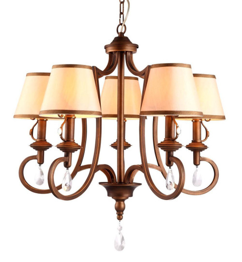 Подвесная люстра Arte Lamp Castello A6016LM-5BG 
