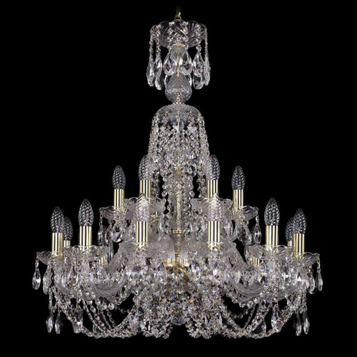 Подвесная люстра Bohemia Ivele 1406/12+6/240/XL-78 G 