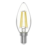  - Лампа светодиодная филаментная Gauss E14 4,5W 2700К прозрачная 1031115