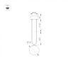 Светильник SP-BEADS-HANG-U-R130-10W Warm3000 (BK, 275 deg, 230V) (Arlight, IP20 Металл, 5 лет) - Светильник SP-BEADS-HANG-U-R130-10W Warm3000 (BK, 275 deg, 230V) (Arlight, IP20 Металл, 5 лет)