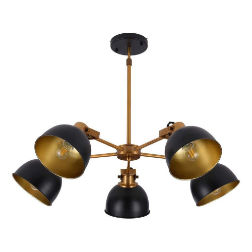 Подвесная люстра Lumina Deco Belmonti LDP D017-5 BK 