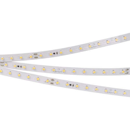 Лента RT-50000 48V Warm3000 (3528, 78 LED/m, 50m) (Arlight, 4 Вт/м, IP20) Стабилизированная лента 50 метров, светодиоды smd 3528, 78шт/м (3900шт на 50м), белая плата 10мм, скотч 3М. Цвет ТЕПЛЫЙ 2800-3000K. Питание 48V, мощность 4 Вт/м (200 Вт на 50м), угол 120°, цветопередача CRI>80. Размеры 50000х10x2.1мм. Мин.отрезок 166.66мм, 13 шт светодиодов. Пакет 50м. Цена за 1м.
