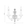 Бра Lucia Tucci Firenze W1781.2 Antique Gold - Бра Lucia Tucci Firenze W1781.2 Antique Gold