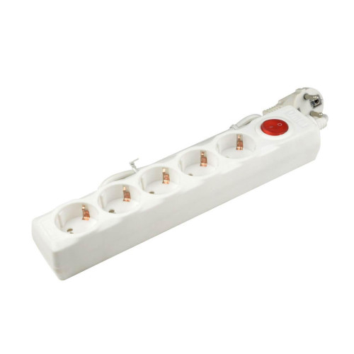 Сетевой фильтр Uniel 5гн х 1,5м с/з Universal S-GSU5-1,5 White UL-00001741 