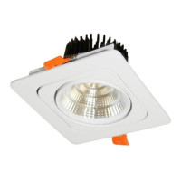 - Встраиваемый светодиодный светильник Lumina Deco Fostis LDC 8064-SS-7WCOB-L98*W98 WT