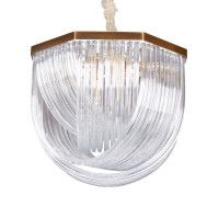  - Люстра Murano L9 brass/clear