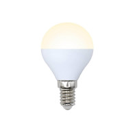  - Лампа светодиодная E14 6W 3000K матовая LED-G45-6W/WW/E14/FR/O 10217