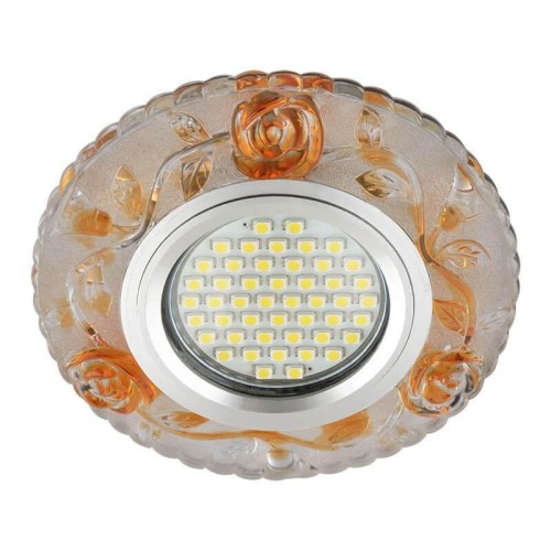 Встраиваемый светильник Fametto Luciole DLS-L150 Gu5.3 Glassy/Gold 