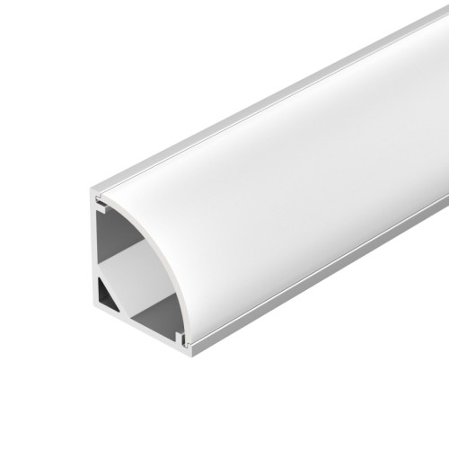 Профиль SL-KANT-H16-3000 ANOD (Arlight, Алюминий) Алюминиевый анодированный угловой профиль для светодиодных лент и линеек. Габаритные размеры (L×W×H): 3000x16x16 мм. Ширина площадки для ленты 8 мм. Экраны, заглушки и другие аксессуары приобретаются отдельно. Цена за 1 метр.