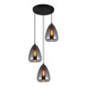 Подвесная люстра Lumina Deco Braga LDP 6841-3 GY - Подвесная люстра Lumina Deco Braga LDP 6841-3 GY