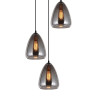 Подвесная люстра Lumina Deco Braga LDP 6841-3 GY - Подвесная люстра Lumina Deco Braga LDP 6841-3 GY