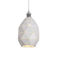  - Подвесной светильник Lumina Deco Pestico LDP 8038-220 WT+CHR