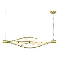  - Подвесная люстра Indigo Flusso 11025/7P Gold V000231
