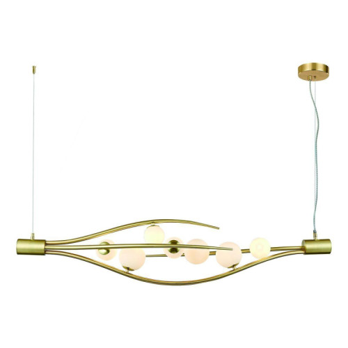 Подвесная люстра Indigo Flusso 11025/7P Gold V000231 