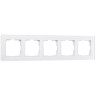 Рамка Werkel Favorit на 5 постов белый матовый WL01-Frame-05 4690389098673 - Рамка Werkel Favorit на 5 постов белый матовый WL01-Frame-05 4690389098673
