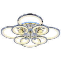  - Потолочная светодиодная люстра Profit Light 8002/4+4 CHR