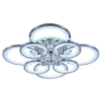  - Потолочная светодиодная люстра Profit Light 8002/4+4 CHR
