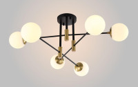  - Потолочная люстра Crystal Lux Fidel PL6 Black
