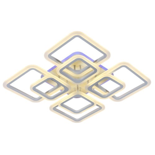 Потолочная светодиодная люстра Profit Light 8075/4+4 WHT 