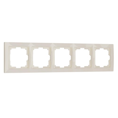 Рамка Werkel Snabb Basic на 5 постов слоновая кость W0052003 4690389161469 