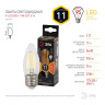 Лампа светодиодная филаментная ЭРА E27 11W 2700K прозрачная F-LED B35-11w-827-E27 Б0046986 - Лампа светодиодная филаментная ЭРА E27 11W 2700K прозрачная F-LED B35-11w-827-E27 Б0046986