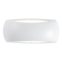  - Уличный настенный светильник Ideal Lux Francy-1 AP1 Bianco 123745