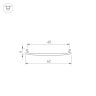 Экран STRETCH-S-50-CEIL-CENTER-50m (GAMMA50) (Arlight, -) - Экран STRETCH-S-50-CEIL-CENTER-50m (GAMMA50) (Arlight, -)