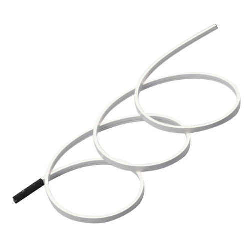 Светильник MAG-MICROCOSM-FLAT-ELASTIC-L2000-16W Warm3000 (BK, 100 deg, 24V) (Arlight, IP20 Пластик, 3 года) 
