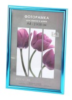  - Фоторамка Светосила Радуга 21x30 Аквамарин, со стеклом (25/675) Б0030591