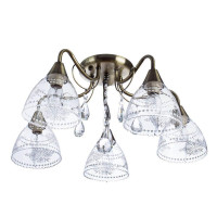  - Потолочная люстра Arte Lamp Rugiada A1658PL-5AB