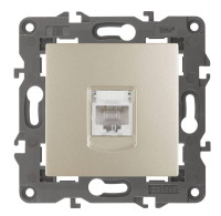  - Розетка информационная RJ45 ЭРА Elegance 14-3107-04 Б0034305