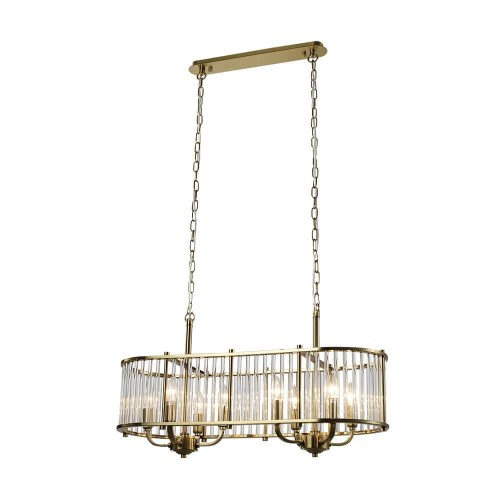 Подвесная люстра Lumien Hall Lariana LH3038/8PR-CO-CL 