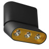 Светодиодный спот Lumien Hall Фергус 8005/3CS-BK-GD - Светодиодный спот Lumien Hall Фергус 8005/3CS-BK-GD